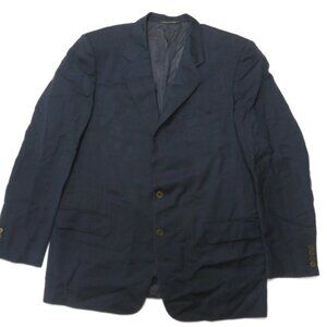 Ermenegildo Zegna Trofeo Navy Blue Blazer‎ 46R 2 Button Sport Jacket Coat